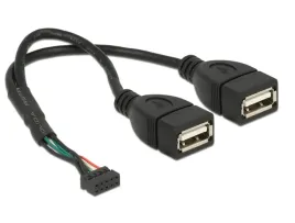 delock-84933-kabel-usb-usb-2-0-02-m-2-x-usb-a-czarny