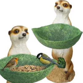 figurka-ogrodowa-surykatka-z-lisciem-30-cm-poidelko-dla-ptakow-karmnik