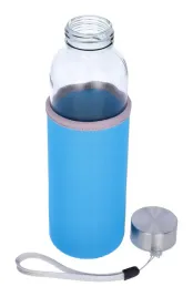 butelka-szklana-500-ml-w-blekitnym-etui-podrozna-do-szkoly-pracy-na-prezent
