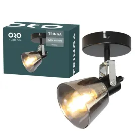 lampa-sufitowa-szklana-halogen-spot-e14-czarna