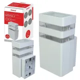 lampa-elewacyjna-zewnetrzna-kinkiet-ogrodowy-led-gu10-szara-aluminiowa