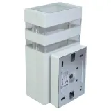 lampa-elewacyjna-zewnetrzna-kinkiet-ogrodowy-led-gu10-szara-aluminiowa-zasilanie-sieciowe