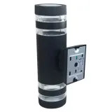 lampa-elewacyjna-zewnetrzna-kinkiet-led-2x-e27-czarny-aluminiowy-ip44-zasilanie-sieciowe