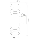 lampa-elewacyjna-zewnetrzna-kinkiet-led-2x-e27-czarny-aluminiowy-ip44-glebokosc-produktu-15-5-cm