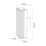 lampa-elewacyjna-zewnetrzna-kinkiet-gu10-czarny-aluminiowy-2-kierunki-szerokosc-produktu-11-cm