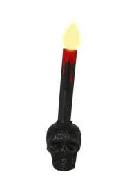 swieczka-czarna-czaszka-brokatowa-halloween-kosciotrup-upiorna-dekoracja