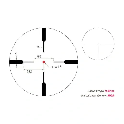vortex-crossfire-ii-1-4x24-30-mm-v-brite-stan-nowy-marka-vortex-optics