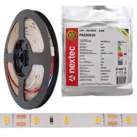 tasma-led-12v-5m-48w-m-552lm-m-3000k-barwa-ciepla-ip63-odporna-nextec