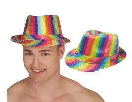 kapelusz-cekinowy-kolorowy-neonowy-teczowy-tecza-gangsterski-disco-karnawal
