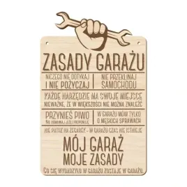drewniana-tabliczka-zasady-garazu-prezent-urodziny