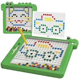 tablica-magnetyczna-dino-board-mozaika-montessori-ukladanka-krazki-magpad