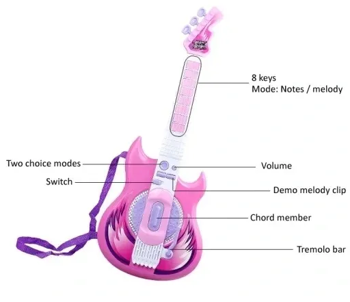 gitara-elektryczna-mikrofon-karaoke-dla-dzieci