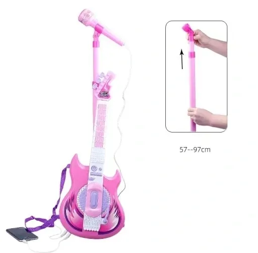gitara-elektryczna-mikrofon-karaoke-dla-dzieci