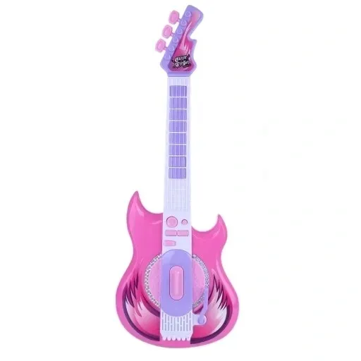 gitara-elektryczna-mikrofon-karaoke-dla-dzieci-stan-nowy-wiek-dziecka-3-lata
