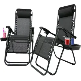 lezak-ogrodowy-plazowy-fotel-skladany-zaglowek-lezanka-czarna