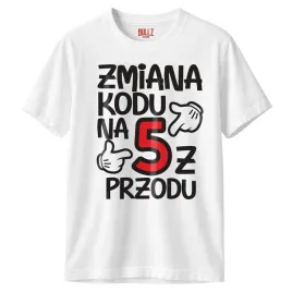 koszulka-biala-meska-zmiana-kodu-50-urodziny-prezent-r-3xl