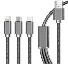 maxlife-oem001651-kabel-usb-usb-a-usb-c-micro-usb-b-lightning-szary