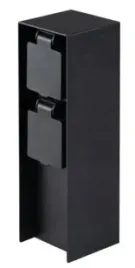 slupek-ogrodowy-z-gniazdami-2x-230v-antracyt-ip44-dasto-2soc-fr-b-kanlux