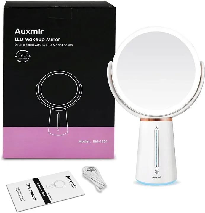 lusterko-stojace-bialy-auxmir