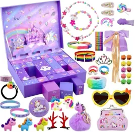 kalendarz-adwentowy-bizuteria-spinki-dla-dziewczynki-ksiezniczki-jednorozec