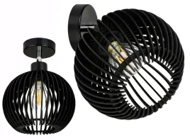 lampa-kinkiet-scienny-regulowany-czarny-loft-klosz-kula-40-drewno-na-1x-e27