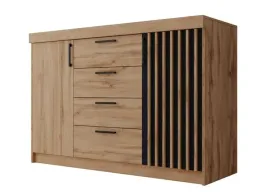 pojemna-komoda-lamel-160-z-szufladami-do-przedpokoju-dab-artisan-z-lamelami