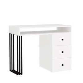 wolnostojace-biurko-100-cm-stolik-bialy-mat-noga-metal-czarna-styl-loft