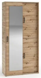 pojemna-garderoba-tomi-2-przesuwna-artisan-do-przedpokoju-100-cm-z-lustrem