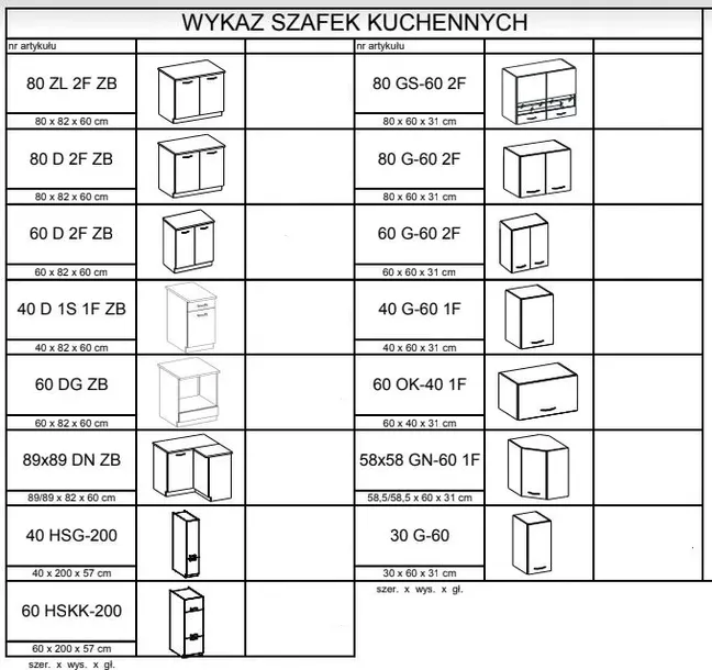 witryna-wiszaca-megi-80-gs-60-2f-kolor-frontow-bialy