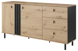 komoda-2d3s-165-lamel-artisan-antracyt-szuflady-lm