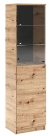 witryna-eliza-50-cm-z-polkami-dab-artisan
