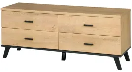 szafka-rtv-john-121-cm-dab-lefkas-czarny