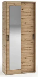 pojemna-garderoba-tomi-1-przesuwna-artisan-do-przedpokoju-90-cm-z-lustrem