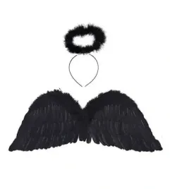 zestaw-aniola-skrzydla-aureola-opaska-czarny-angel-halloween