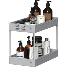 polki-pod-zlew-organizator-na-szafke-szary-pojemnik-organizer-z-haczykami