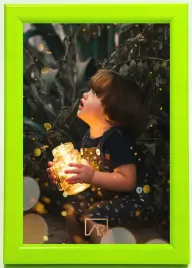 ramka-na-zdjecie-formatu-a4-21x297-limonkowa-dziecieca-aura