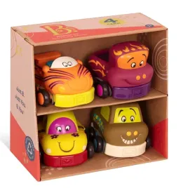 b-toys-zestaw-4-autek-miekkie-sensoryczne-autka-z-napedem