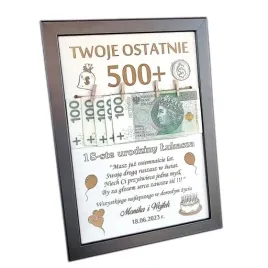 ramka-twoje-ostatnie-500-18-stka-urodziny-prezent-unikalny-wyjatkowy