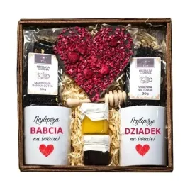 prezent-dla-babci-i-dziadka-zestaw-kubek-herbata-czekolada-miod-upominek