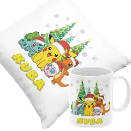 zestaw-kubek-poduszka-pokemon-pikachu-twoje-imie-prezent-swieta