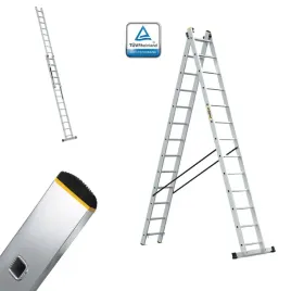 drabina-aluminiowa-profesjonalna-2x13-wielofunkcyjna-150-kg-drabest-hak