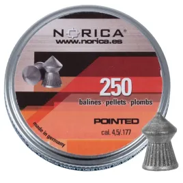srut-norica-pointed-45-mm-250-szt