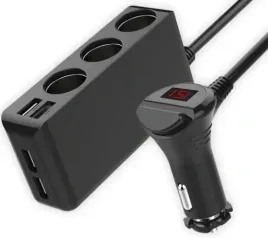 rozdzielacz-gniazda-zapalniczki-ladowarka-samochodowa-4xusb-120w-szybki-pd