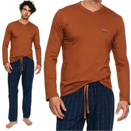 pizama-meska-henderson-torn-bawelniana-xxl