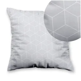 poszewka-na-poduszke-bawelna-40x40-szara-siwa-geometryczny-wzor-romby