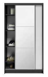 szafa-dwudrzwiowa-przesuwna-denver-120-cm-drazek-lustro-szara-garderoba