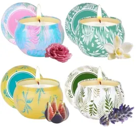 swiece-zapachowe-100percent-naturalne-wosk-sojowy-kwiaty-owoc-zestaw-4szt-prezent