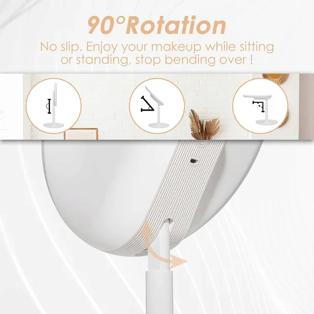 lusterko-stojace-bialy-auxmir-marka-inny