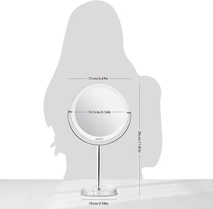 lusterko-stojace-bialy-auxmir