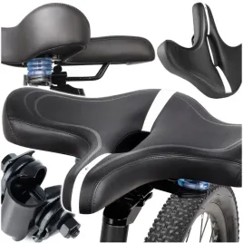 siodelko-rowerowe-wygodne-amortyzowane-szerokie-ergonomiczne-miekka